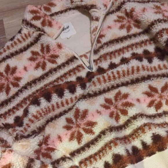 Aerie size XL Sherpa sweatshirt oversized - Picture 1 of 4